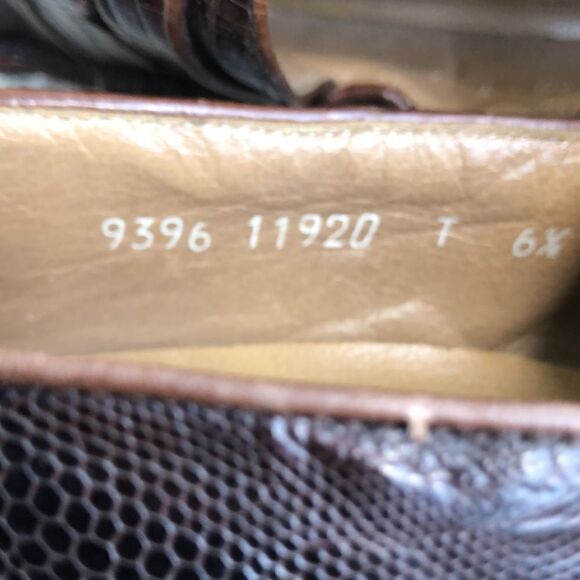 Vintage lizard loafers   - Picture 7 of 8